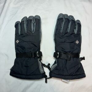 Columbia Black and Gray Insulated Gloves